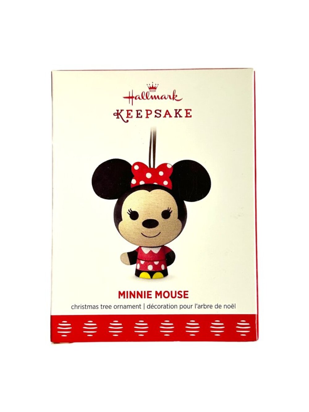 Hallmark Keepsake Minnie Mouse 2017 Christmas Tree Ornament By Jake Angell